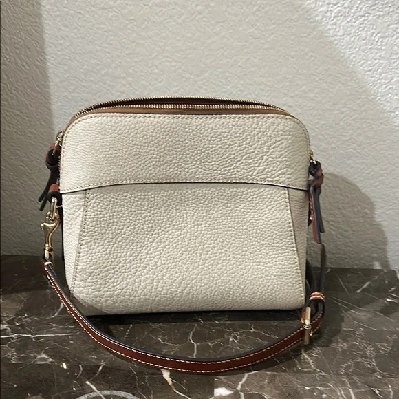Dooney & Bourke Ivory Crossbody Bag - Picture 2 of 4